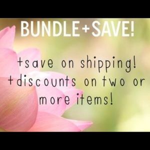 The more you BUNDLE the more you SAVE!!